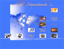 Tablet Screenshot of amp-international.com
